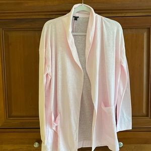 Open cardigan with front pockets